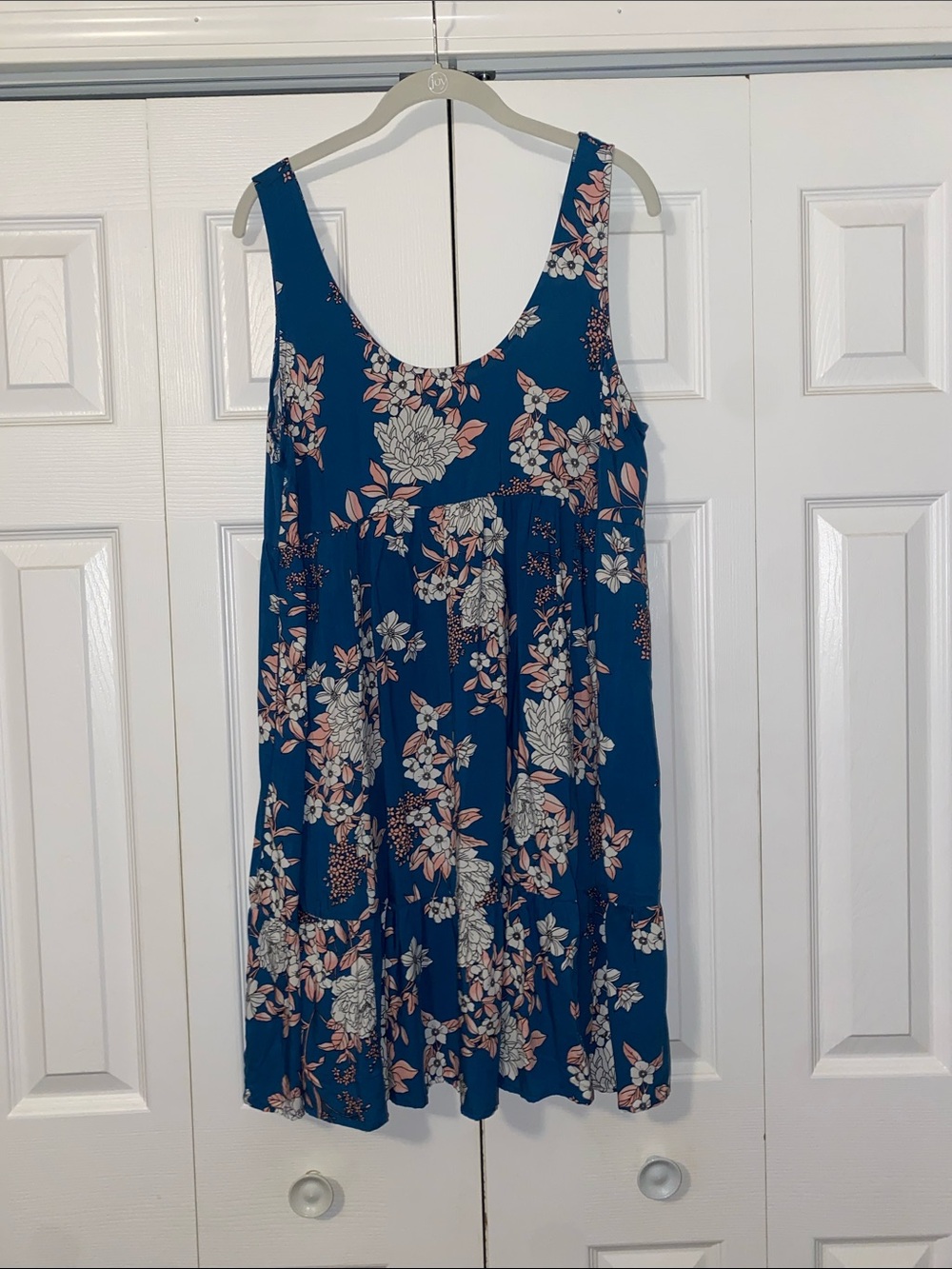 Torrid 00 Mini Wash Challis Tiered Tank Dress - Airbrushed Floral